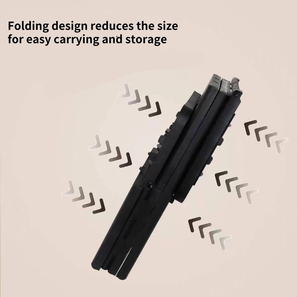 2-Step Folding Stool, Non-Slip Folding Step Stool Plastic Steps Ladder, Porta...