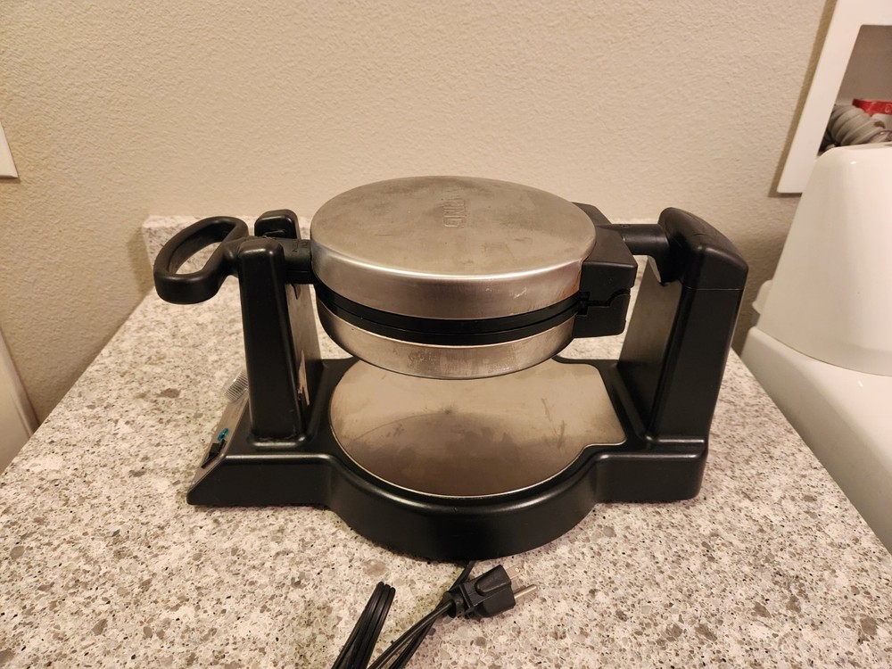 Waring Pro Belgian Waffle Maker Model WWM450PC Tested Works Great