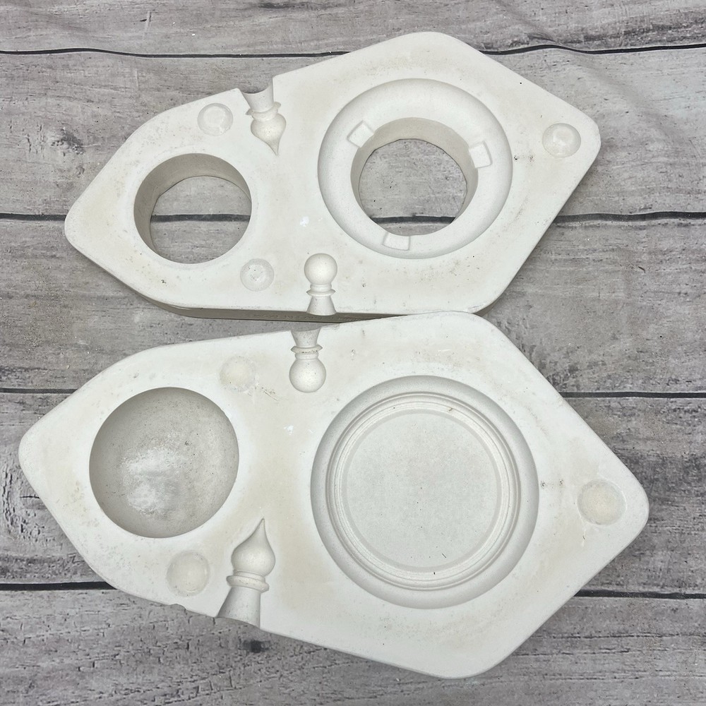 Ceramic Slip Casting Mold Lid & Base for Ginger Jar Duncan #353A 1976
