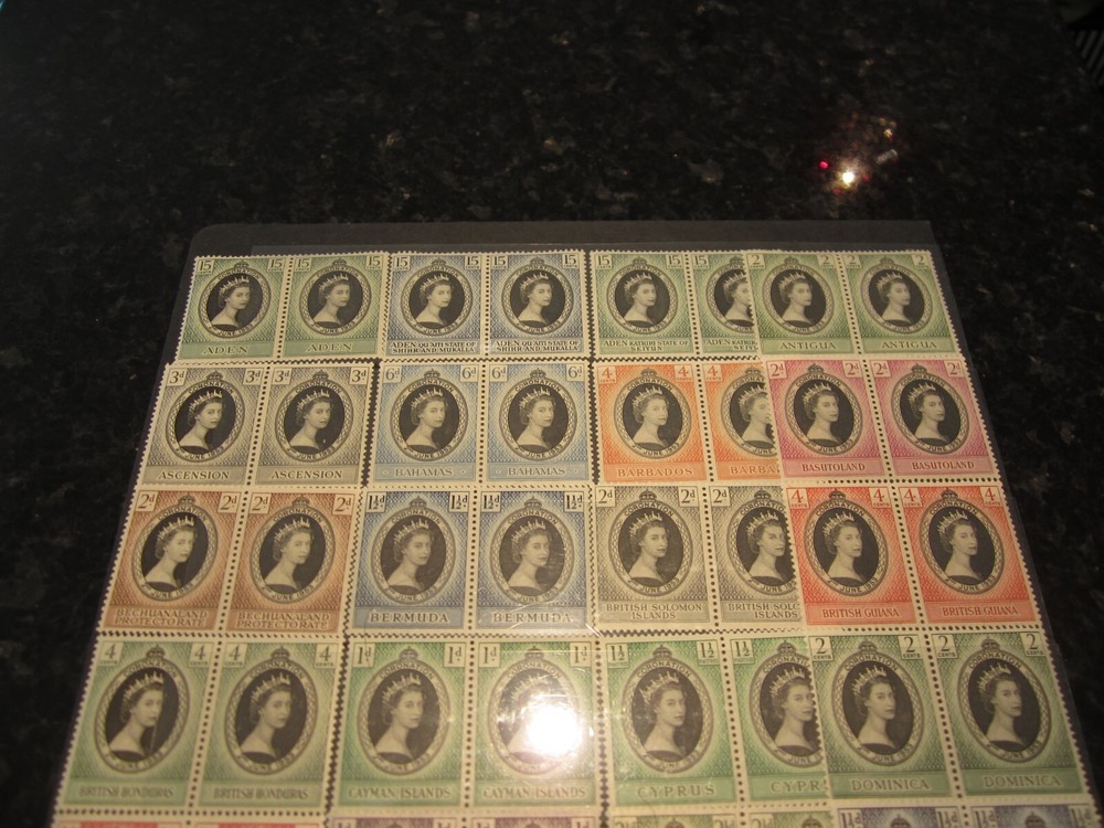 1953 - British Commonwealth Stamp Collection, Mint Hinged