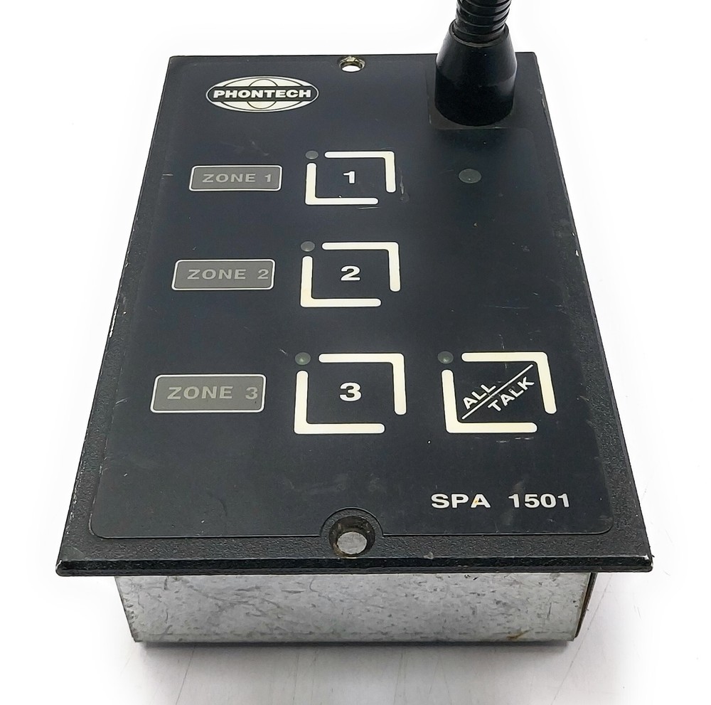 Control Unit with Gooseneck Microphone SPA 1501