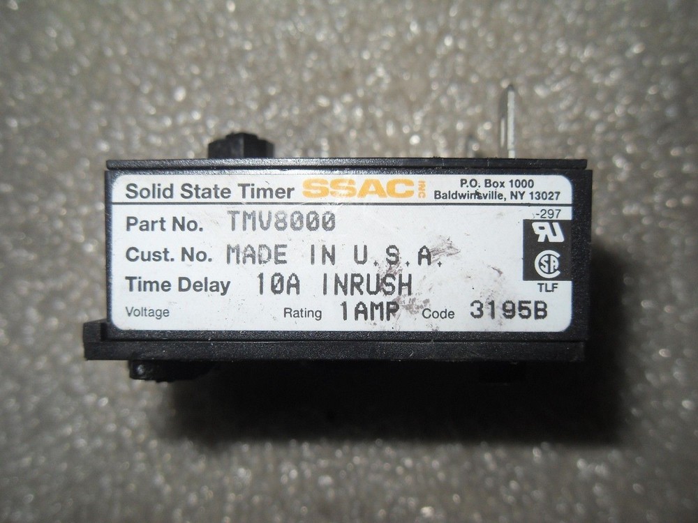 SSAC TMV8000 10A Solid State Timer