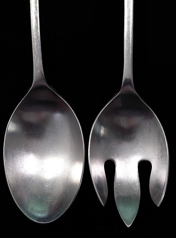 13" Salad Serving set made by Windsor Silversmiths, Japan!