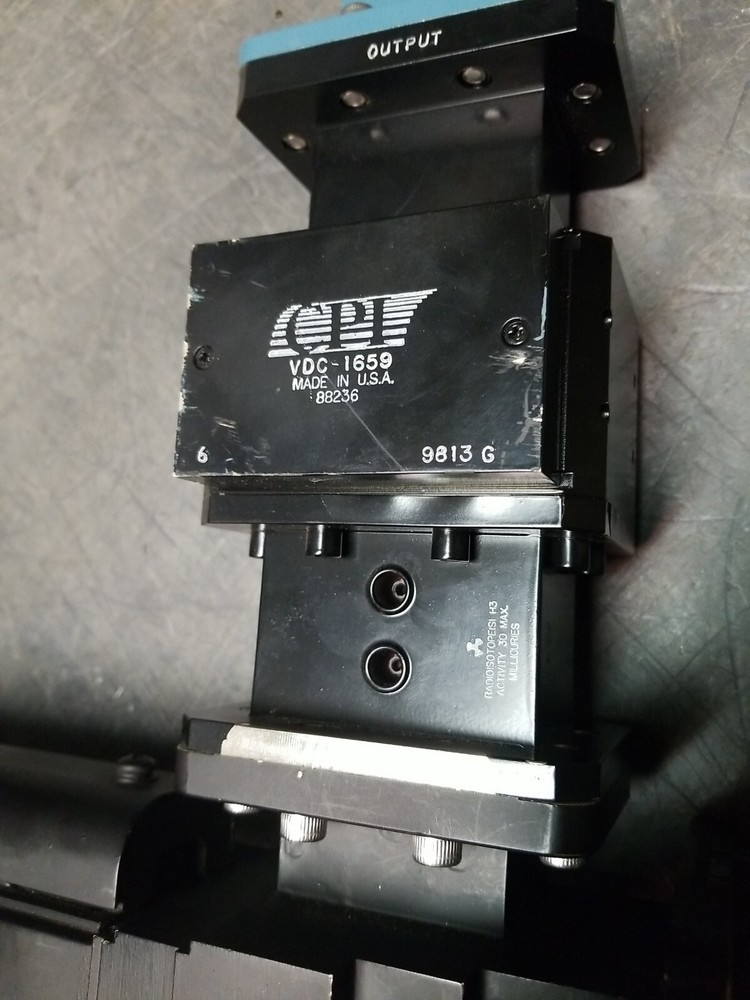 WR187 WAVEGUIDE COMBO: Ferrite Waveguide Duplexer, CPI filter, & WG Adapter/sma