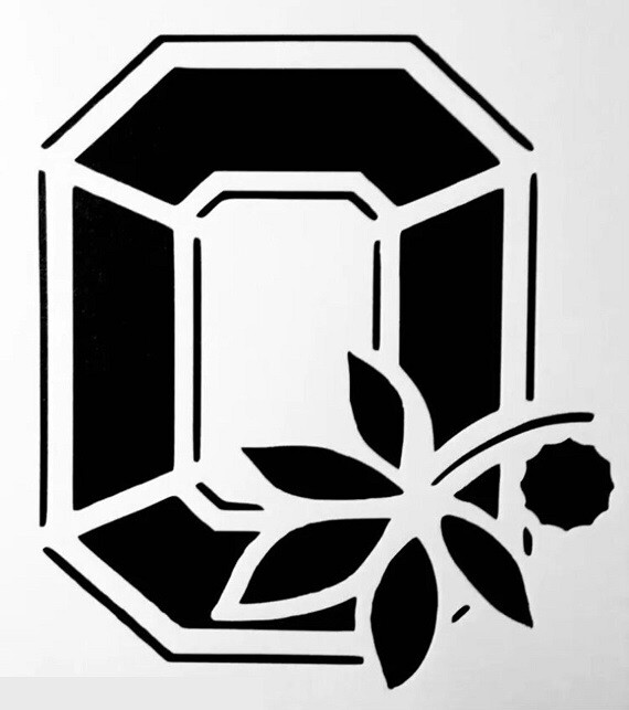 8"x9" Plastic Stencil - Ohio (MC110)*****