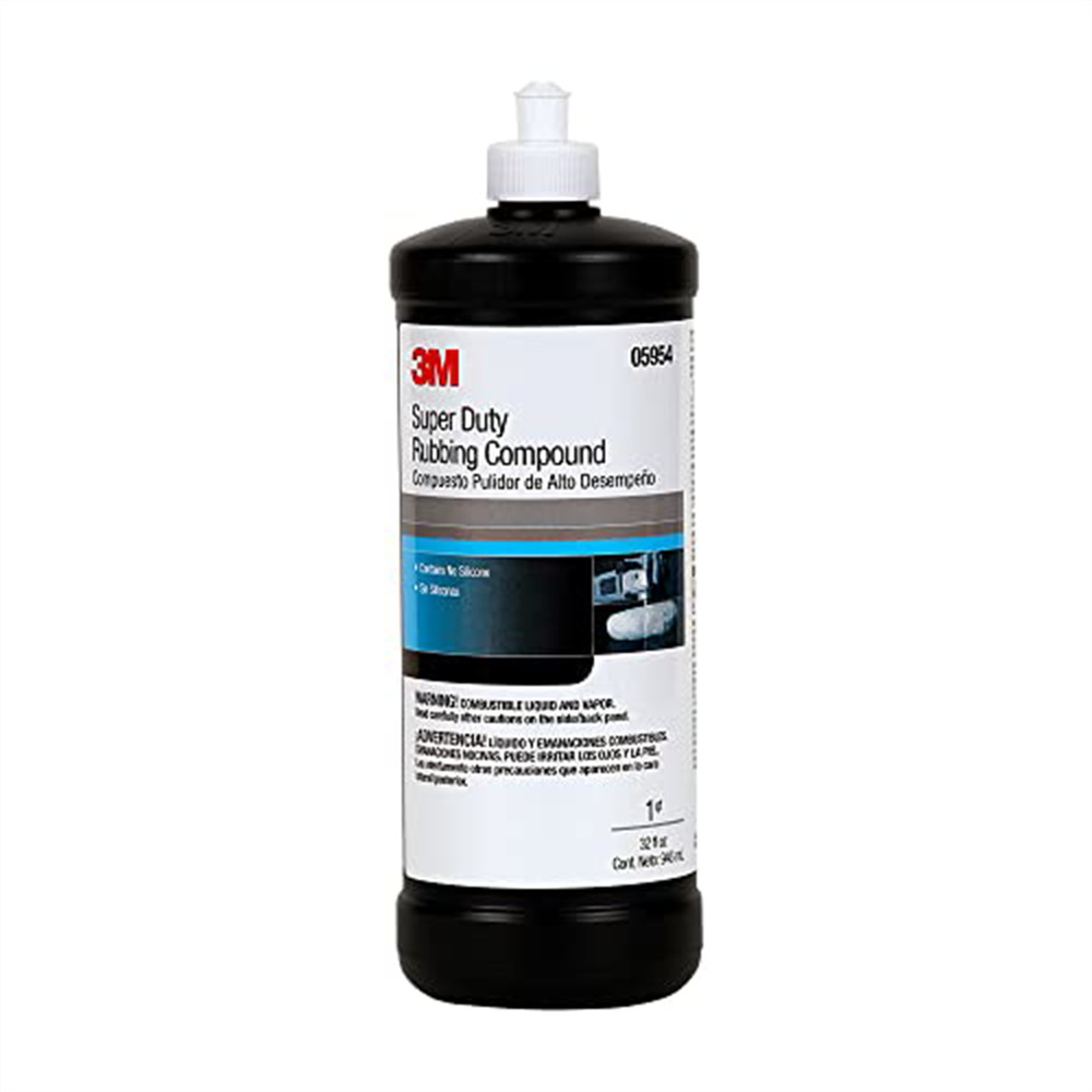 3M Automotive 5954 Super Duty Rubbing Compound, 1 Quart