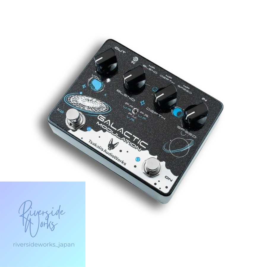 Tsakalis Audio Works Galactic Modulation Phaser Rotary Speaker Flanger