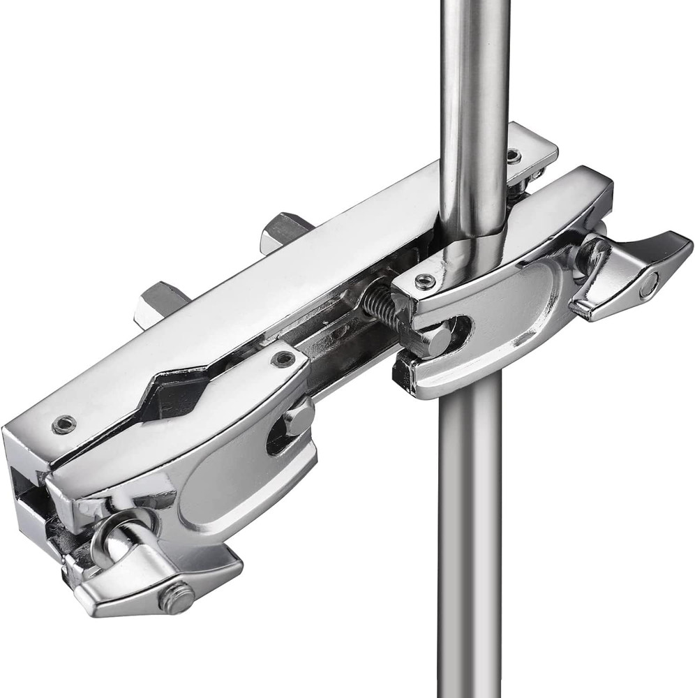 Drum Set Holder Clamp Adjustable Multi Clamp Cymbal Boom Arm Mounting Bracket