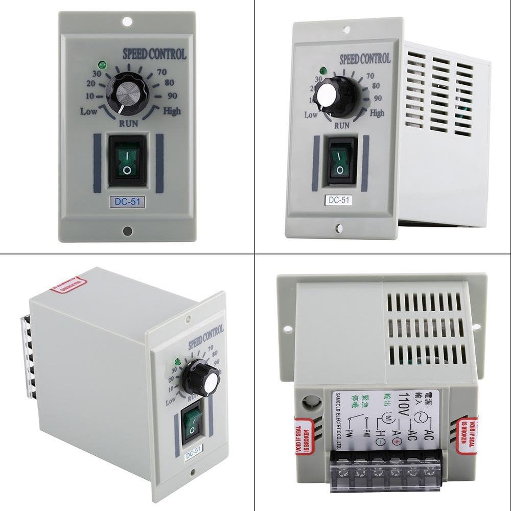DC Motor Speed Controller, AC 110V Input DC 24V-90V Output DC Motor Speed Contro