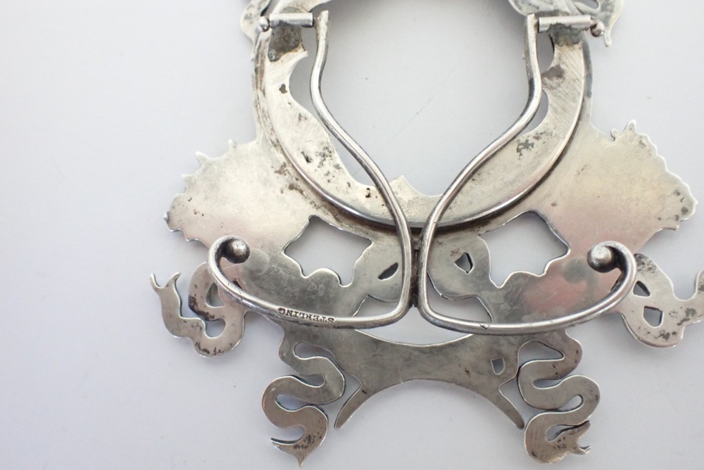 Antique Solid Sterling Silver Miniature Picture Frame Howard & Co. NY Rare