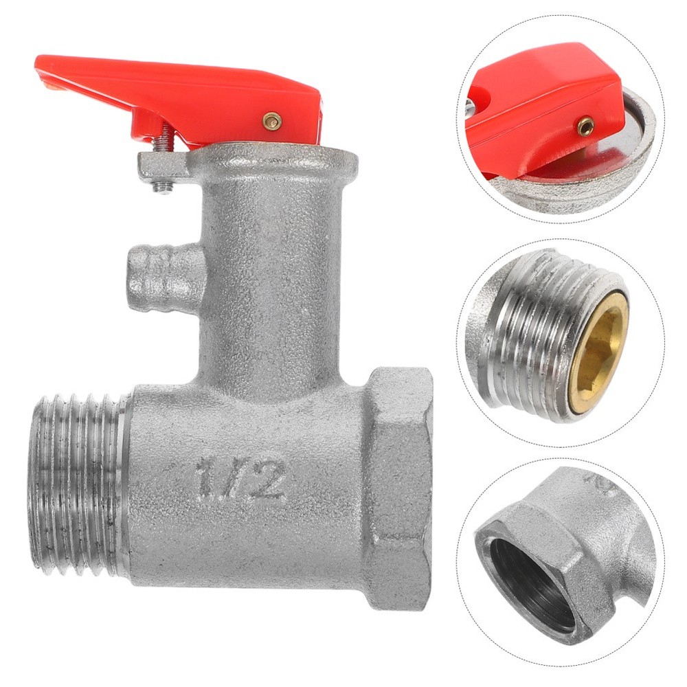 1Pc Safety Relief Valve for Electric Water Heater Brass Pressure Valve