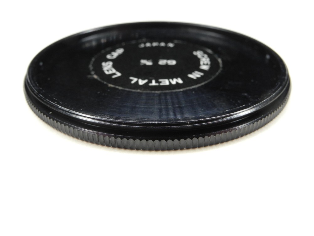 62mm Metal Screw In Front Camera Lens Cap