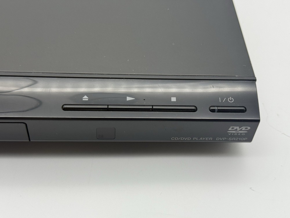 Sony DVP-SR210P DVD CD Player w/ Remote Tested Working