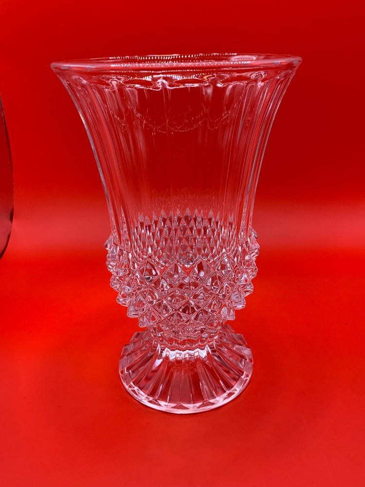 crystal vase vintage