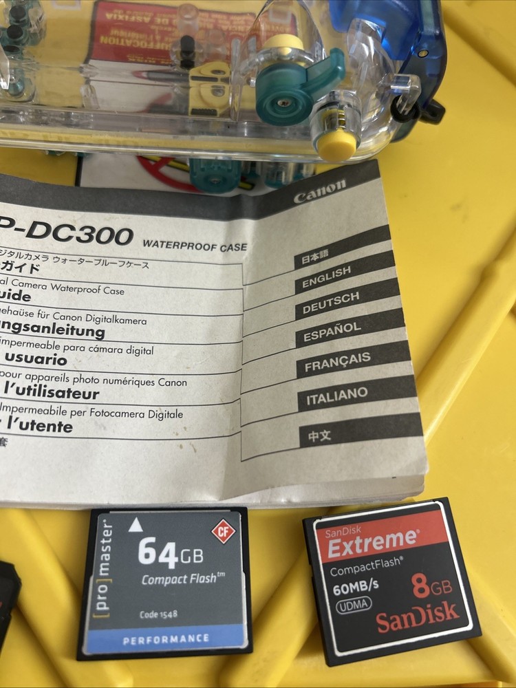 Canon WP-DC300 digital camera WATERPROOF case for POWERSHOT S30 S40