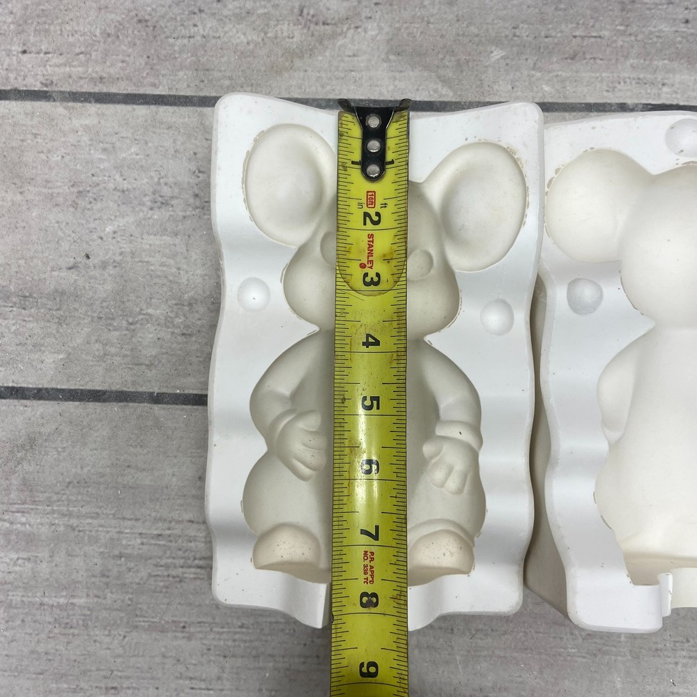 Unbranded Ceramic Casting Mold Mouse Figurine #R-602