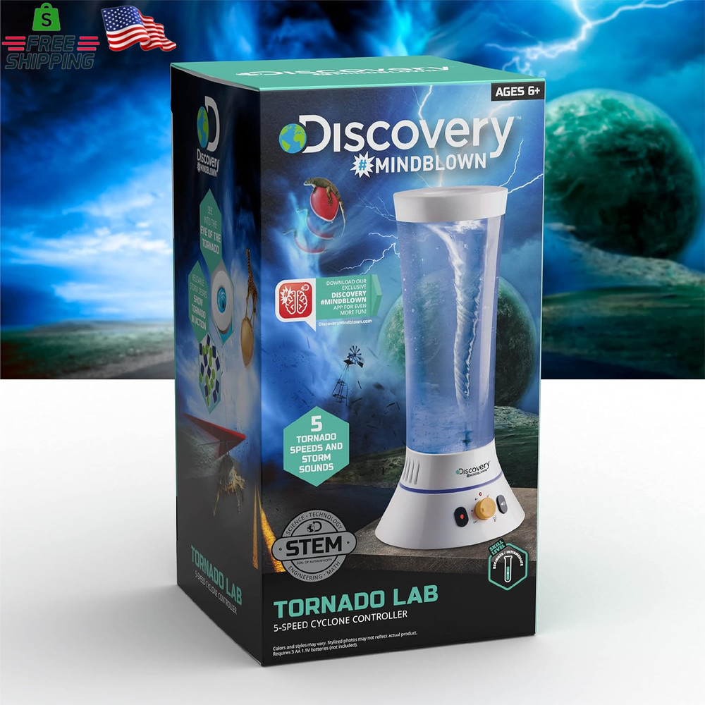 Discovery™ Tornado Lab, 5-Speed Cyclone Controller, Educational Learning Activit