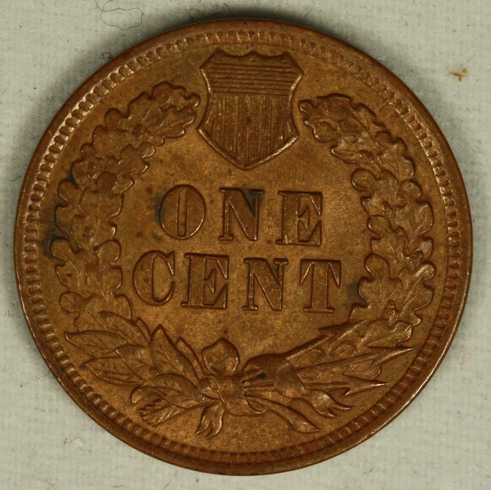 1903 Indian Cent. .01. Smooth Mellow Brown. Unc.