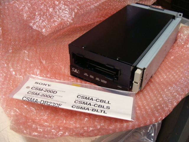 SONY CSMA-DR130F SAIT-1 Storage Management System Drive Unit CSM Library