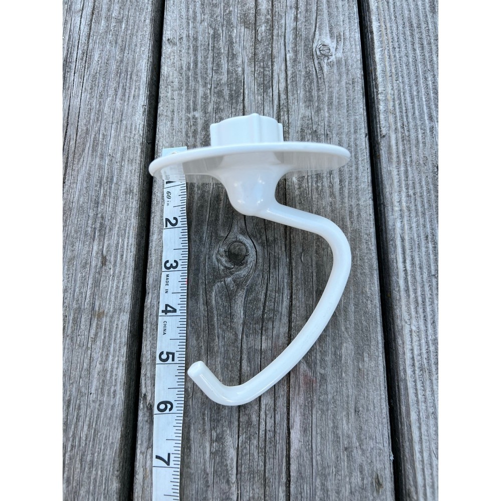 kitchen aid Dough Hook 6.25” for 5 & 6 quart stand up mixers coated replacement
