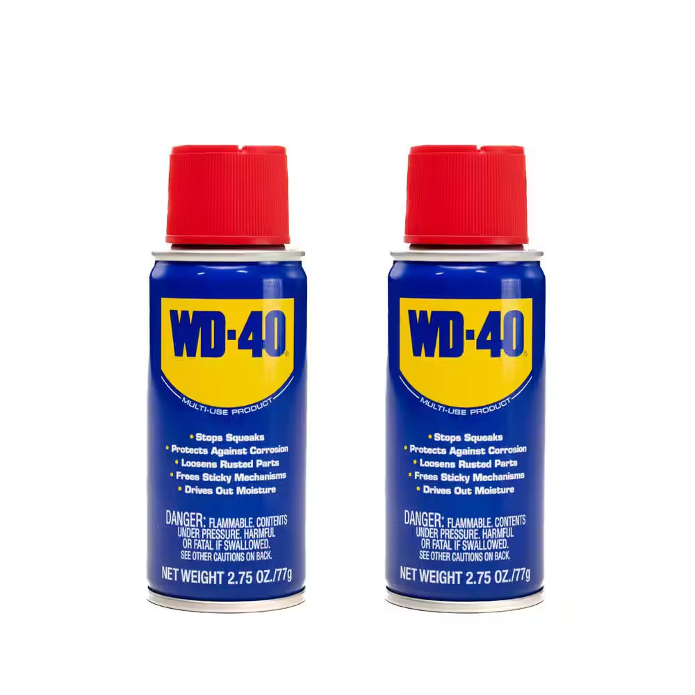2.75 Oz. Multi-Use Product, Multi-Purpose Lubricant Spray, Handy Can, (2-Pack)