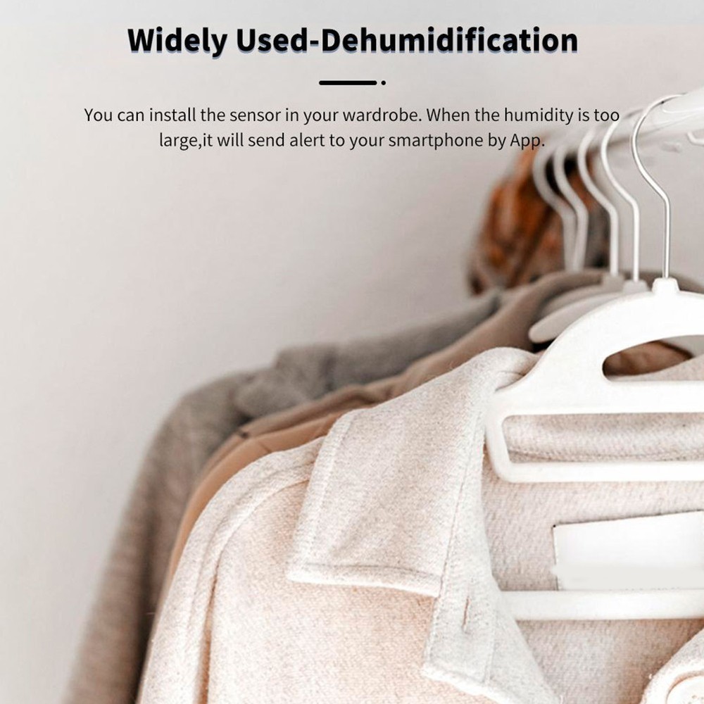 Smart For ZigBee Wireless Temperature and Humidity Sensor for Home Use