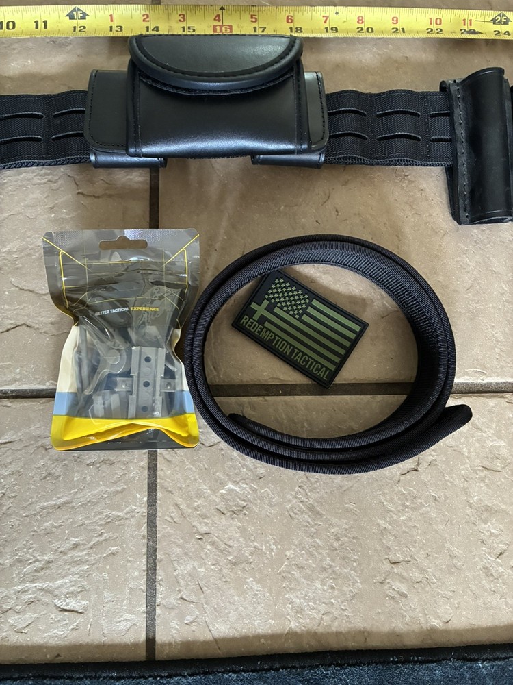 Police/Range Belt With Accessories