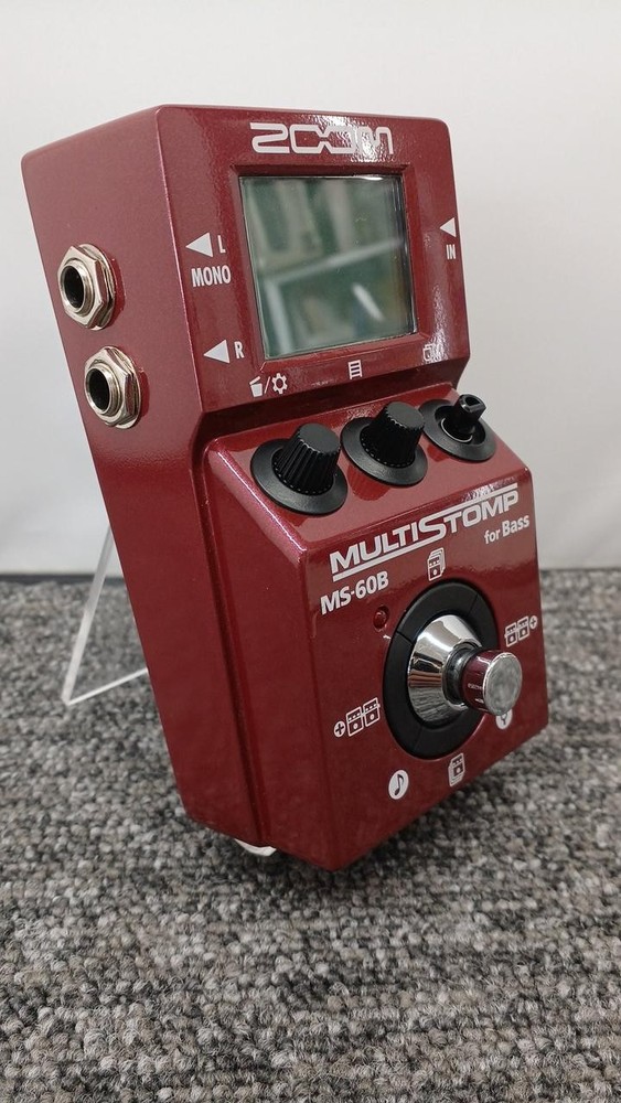 Zoom MS-60B Multi-Stomp Bass Guitar Effects Pedal