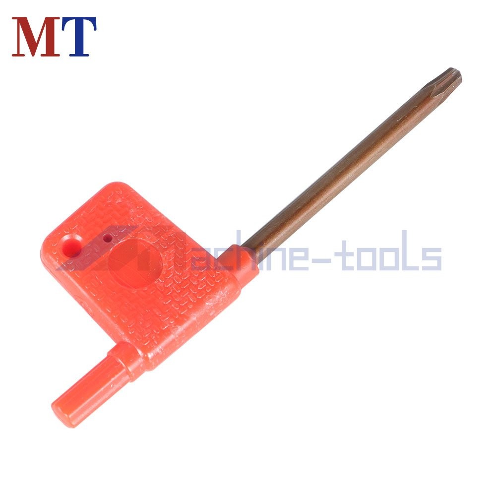 1/2" 5Pcs Carbide Indexable Turning Tool Lathe Tool Bit With Carbide Inserts