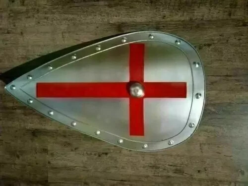 Medieval Shield Knight cross Battle armor , warrior shield Halloween Armor