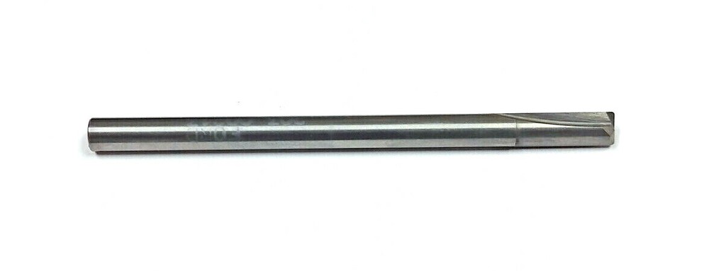 #3 (.213") Carbide Straight Flute Drill Flat Bottom Radius .025" MF003211