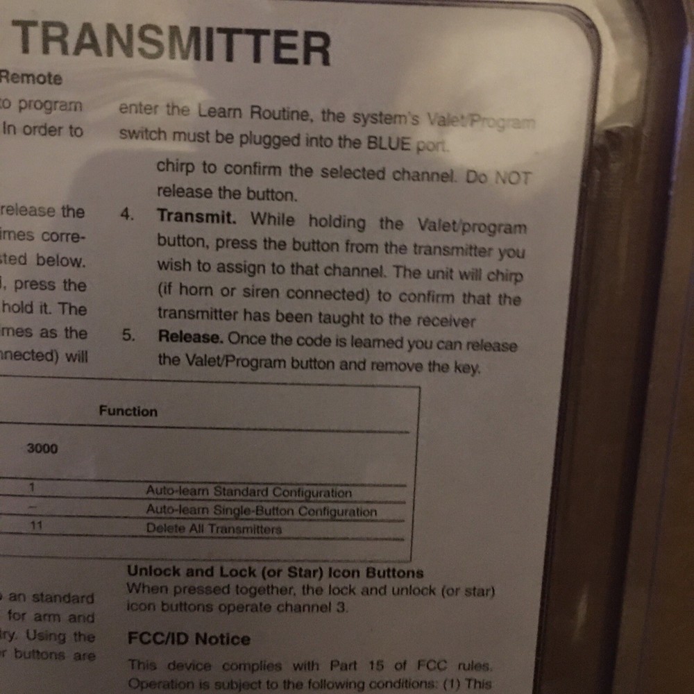 Viper Replacement Transmitter P/n 488v New