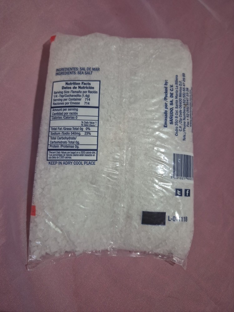 Grain sea salt _100% natural