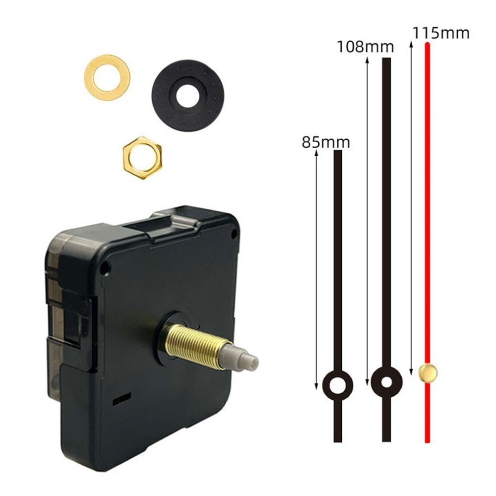 Clock Movement Replacement Parts Kit Accurate Timekeeping Easy Installation