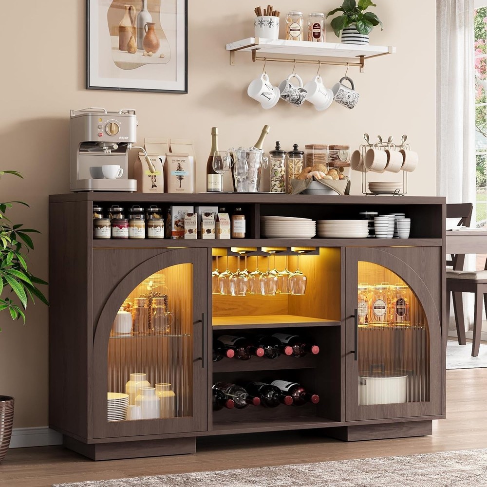 Buffet, Kitchen Cabinet, Wine Cabinet and Table for Dining Room, Kitchen