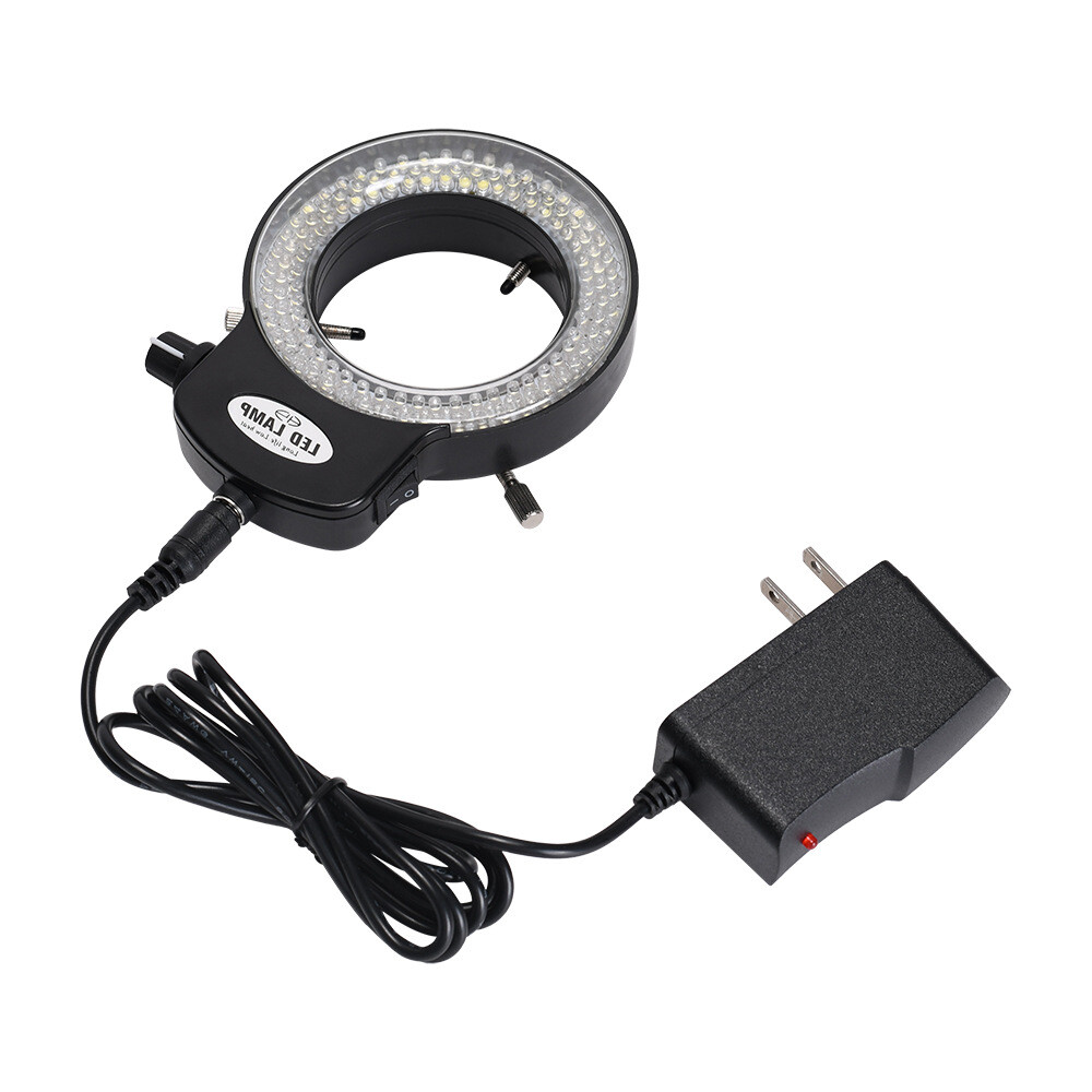144LED Adjustable Ring LightLamp Illuminator for Stereo Microscope 4Type