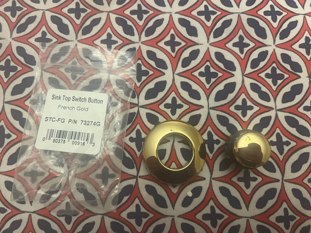 Insinkerator STC-FG SinkTop Switch Button, French Gold