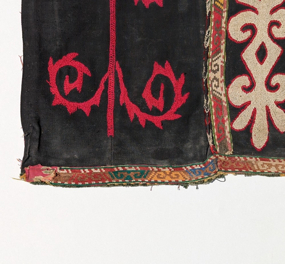 Uzbek Hand Embroidered Mafrash Side Panel