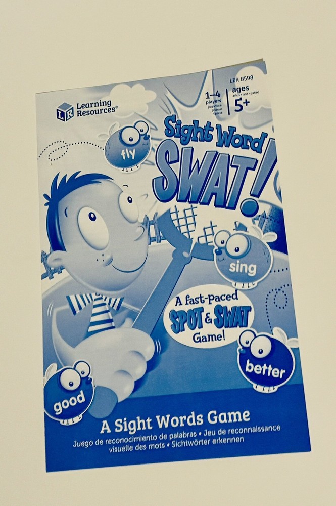 Learning Resources Sight Word Swat Educational Sight Words Game - Pre-Owned