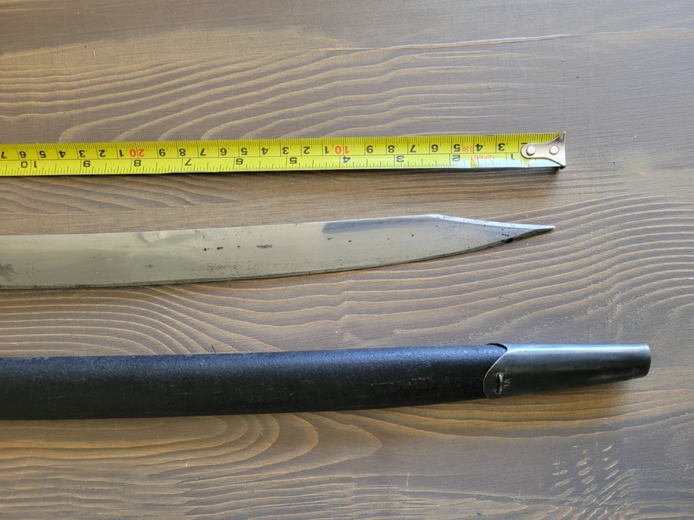 Custom Made Repurposed Civil War "Style" Short Sword