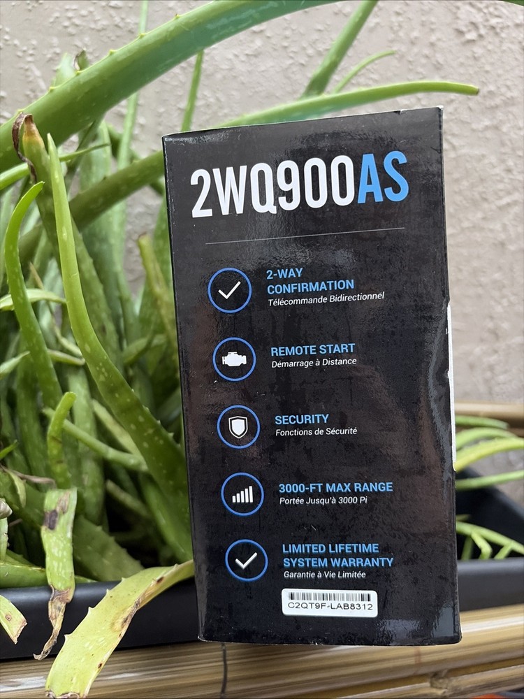 Compustar CS2WQ900-AS 2-Way 3000-FT Range Remote Start Security + BLADE-AL Bypas