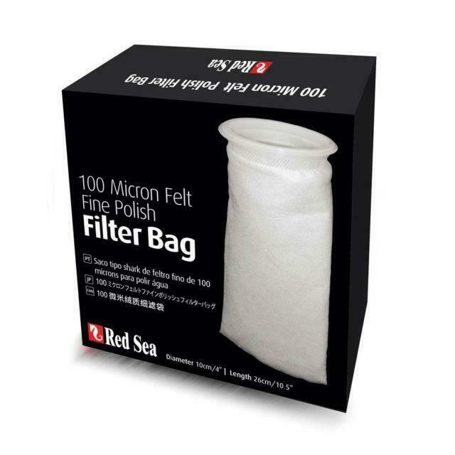 100 MICRON FELT FINE POLISH FILTER BAG - RED SEA