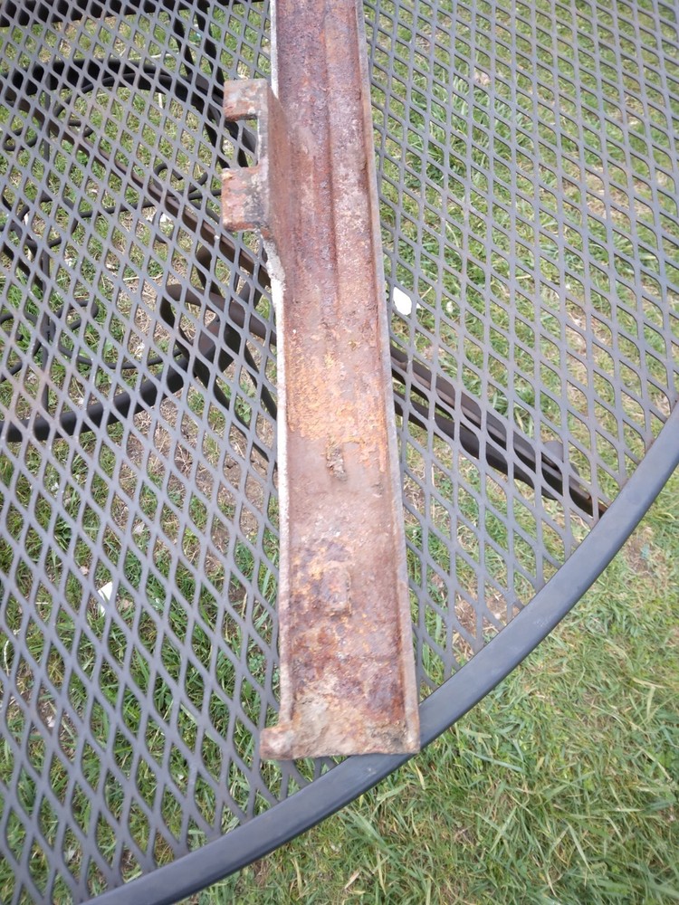 Antique Victorian Cast Iron Fireplace Surround