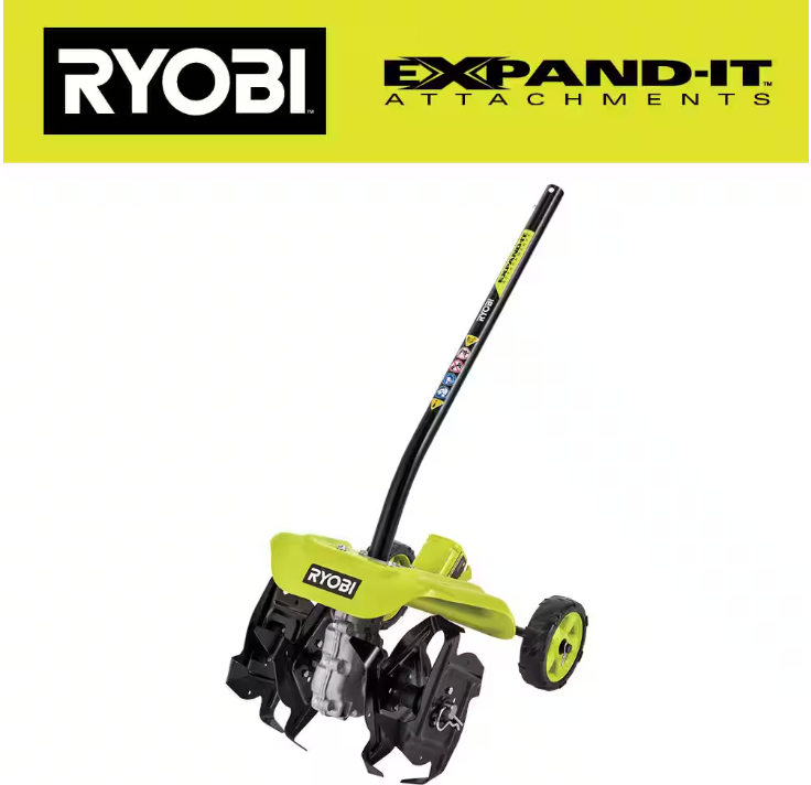 RYOBI RYTIL 8in cultivator Stringtrimmer attachment (TOOL ONLY)