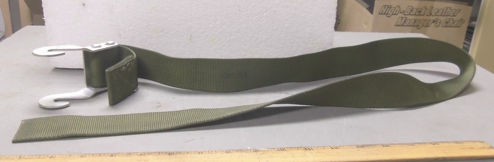 Adjustable Web Strap with Dual Hooks  (NOS)