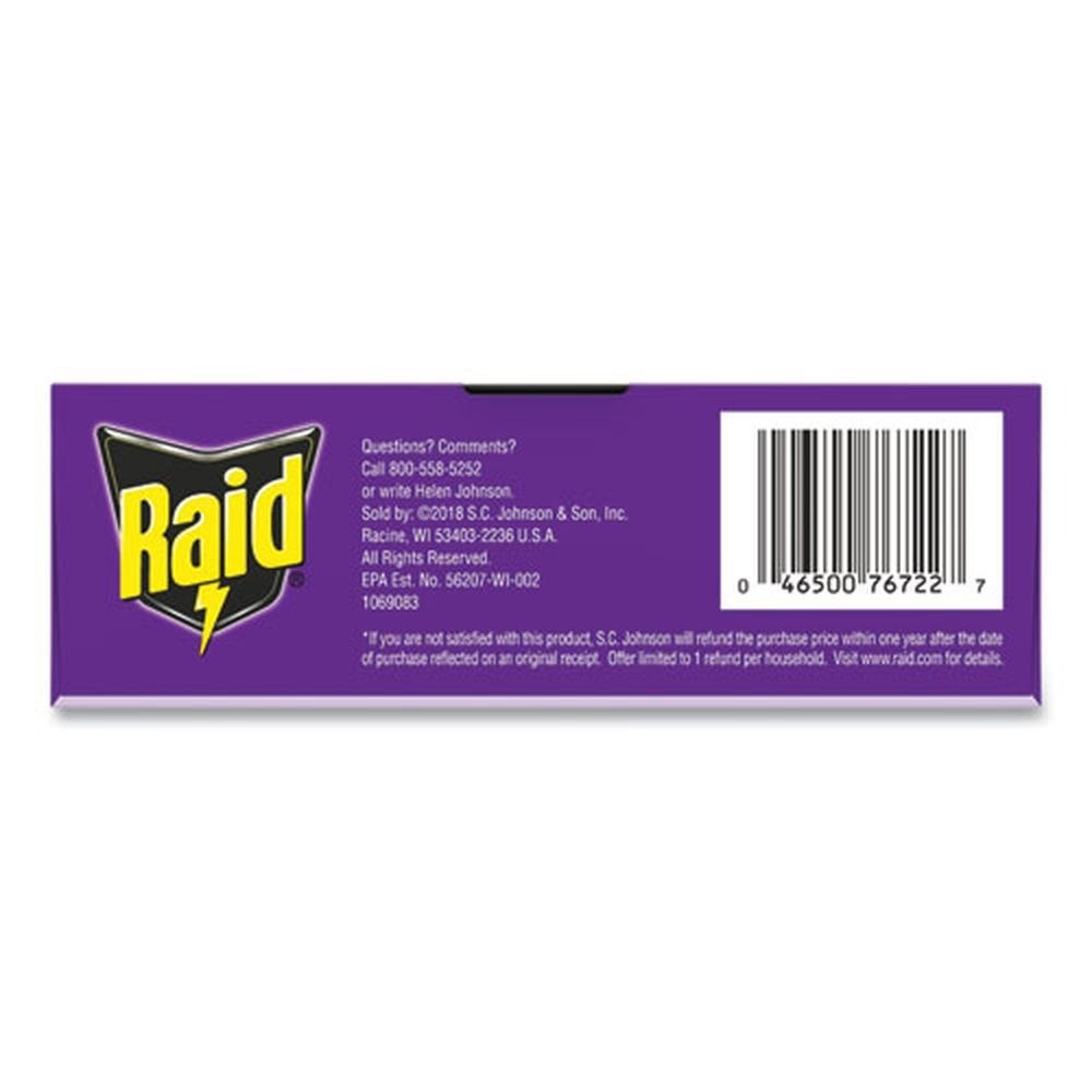 Raid 674798 0.19 lb Bed Bug Detector and Trap New