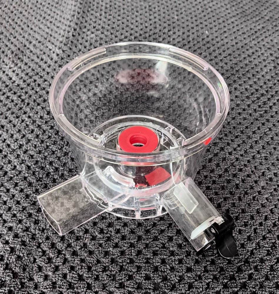 Omega Cold Press Juicer JC300 Extractor Bowl Replacement Clear Plastic