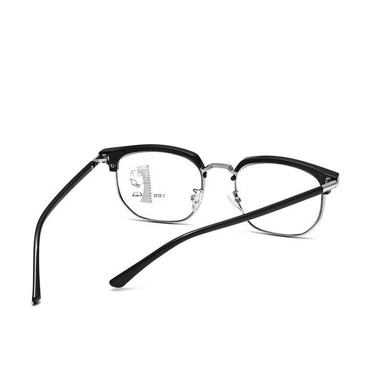 Progressive Multifocus Photochromic Reading Glasses For Men Square Sunglasses