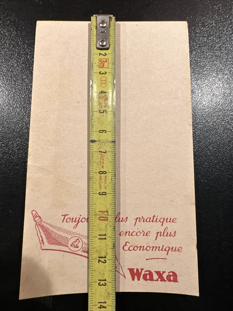 Rare Vintage Small Waxa Notepad Advertising Notebook