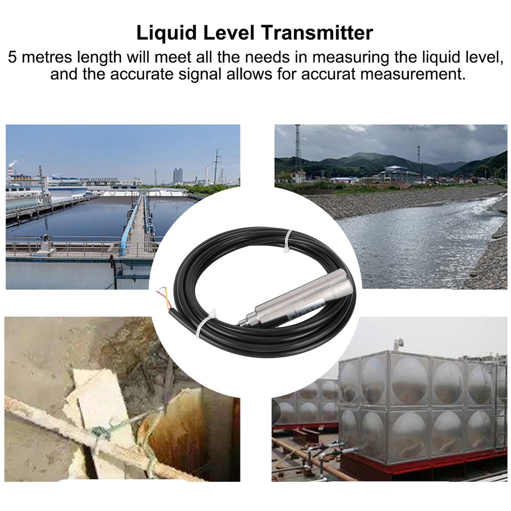 Liquid Level Transmitter Pressure Sensor Throw-In Type DC24V WLB131Y